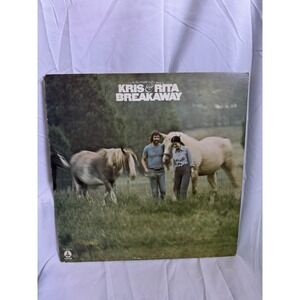 Vintage KRIS KRISTOFFERSON & RITA LP 1974 CBS/ MONUMENT RECORDS VINYL  ALBUM